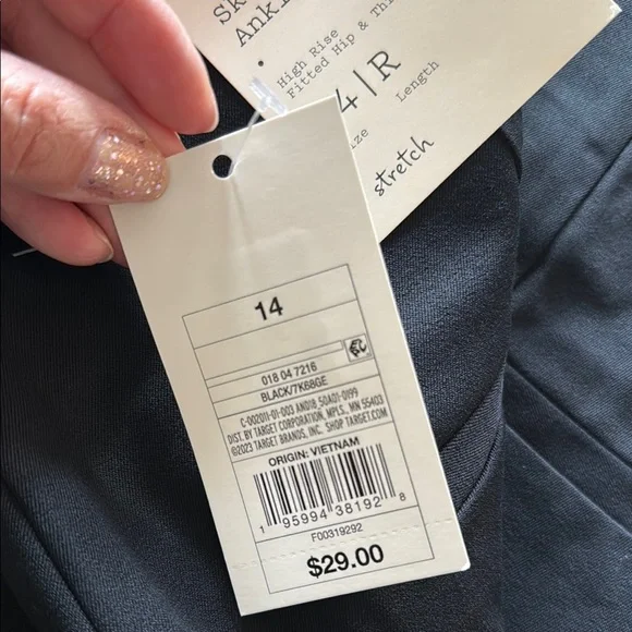 A New Day Skinny Side Zip Ankle Pant - Picture 4 of 6